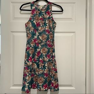 H&M floral skater dress